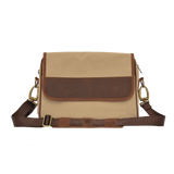 Jon Hart Design - Travel - Jh Messenger Bag - Khaki Canvas