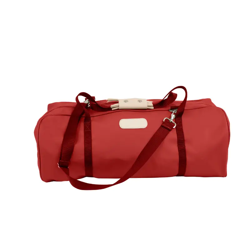 Jon Hart Design - Travel - Joe Duffel - Red Coated Canvas