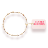 June Bracelet in Gold by Beaded Blondes