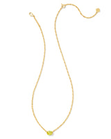 Cailin Gold August Pendant Necklace by Kendra Scott