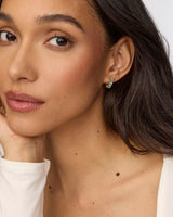 Cailin Gold March Huggie Earrings by Kendra Scott