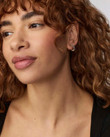Cailin Gold December Huggie Earrings by Kendra Scott