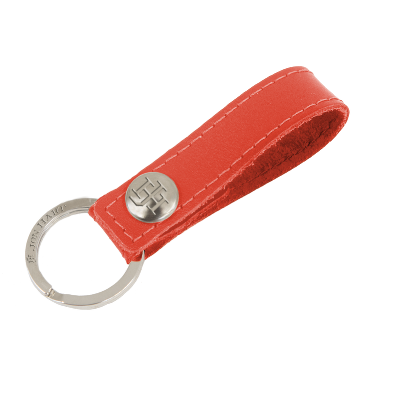 Jon Hart Design - Travel - Key Ring - Cherry Leather