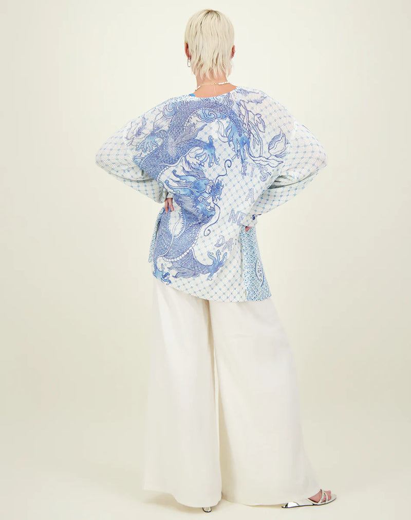 Me369 - Ariel Wide Leg Linen Pants