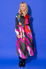 Bronte Dress in Solar Vines - image 1