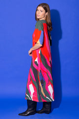 Tilly Dress in Solar Vines - image 3