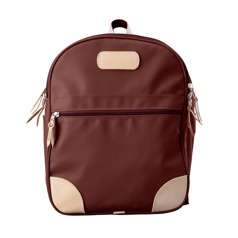 Jon Hart Design - Travel - Large Backpack - Burgundy Coated