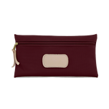 Jon Hart Design - Large Pouch - Burgundy Coated Canvas