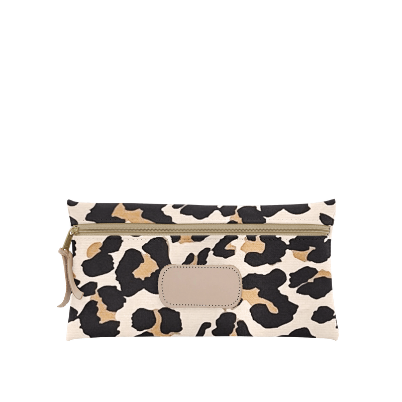 Jon Hart Design - Large Pouch - Leopard Coated Canvas