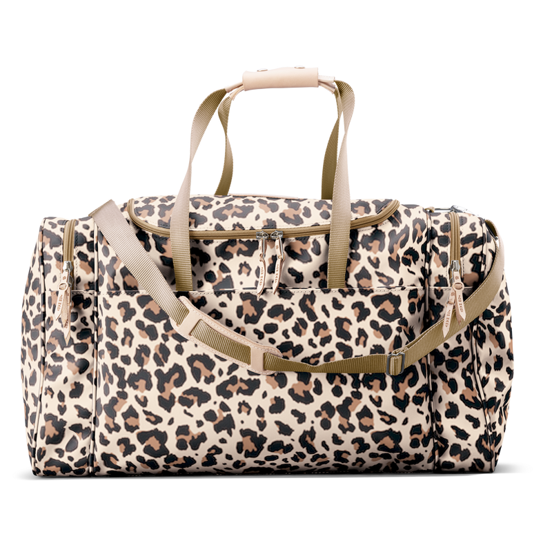 Jon Hart Design - Travel - Large Square Duffel - Leopard