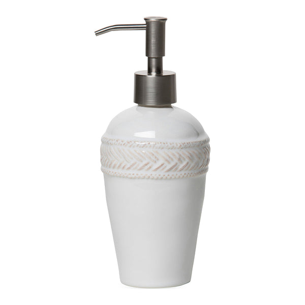 Juliska - Le Panier Soap Dispenser - Whitewash