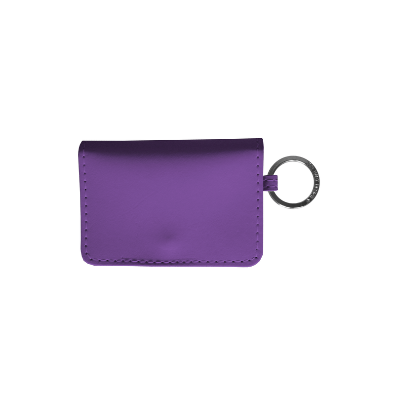 Jon Hart Design - Travel Leather Id Wallet Plum