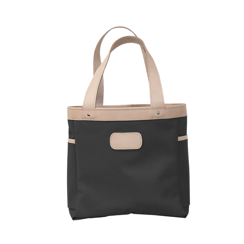 Jon Hart Design - Totes and Crossbodies - Left Bank - Charcoal Coated Canvas