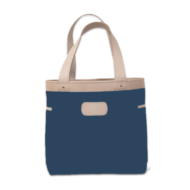 Jon Hart Design - Totes and Crossbodies - Left Bank - French Blue Coated Canvas