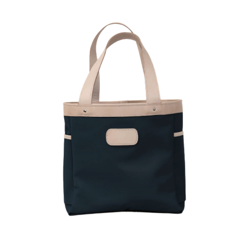 Jon Hart Design - Totes and Crossbodies - Left Bank - Navy Coated Canvas