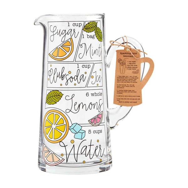 Mudpie - Pitcher - Lemonade Glass