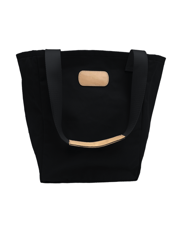 Jon Hart Design - Tote - Market - Black Canvas With Natural