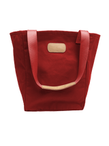 Jon Hart Design - Tote - Market - Red Canvas With Natural