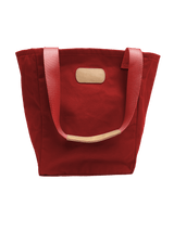 Jon Hart Design - Tote - Market - Red Canvas with Natural