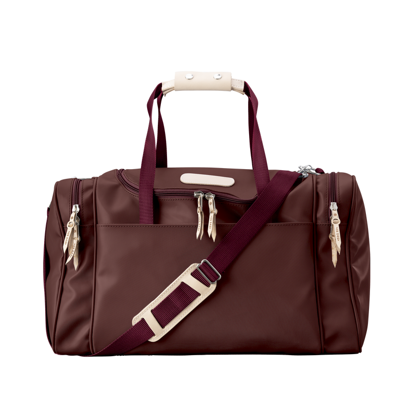 Jon Hart Design - Travel - Medium Square Duffel - Burgundy