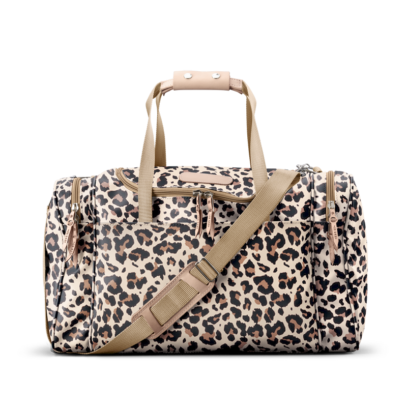 Jon Hart Design - Travel - Medium Square Duffel - Leopard