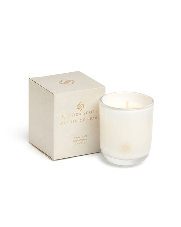 Kendra Scott - Mother - of - pearl Small Votive Candle