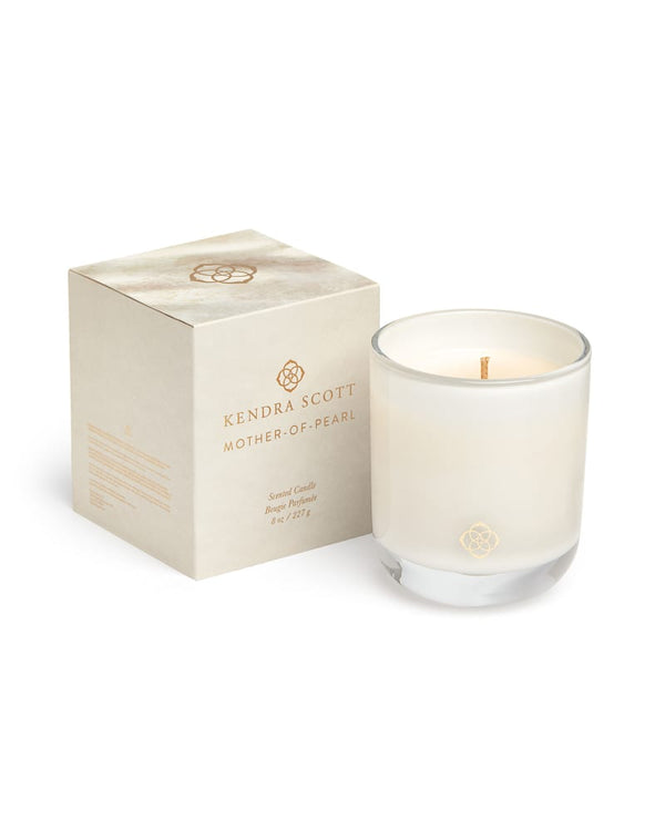 Kendra Scott - Mother - of - pearl Tumbler Candle