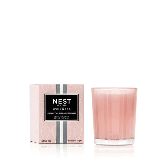 Nest Candle - Votive - Himalayan Salt & Rosewater