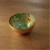 Beatriz Ball - Glasses - New Orleans Glass Green and Gold
