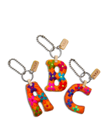 Consuela Orange Felt Alphabet Charms