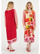 ME369 Violet Lucky Me T-Dress