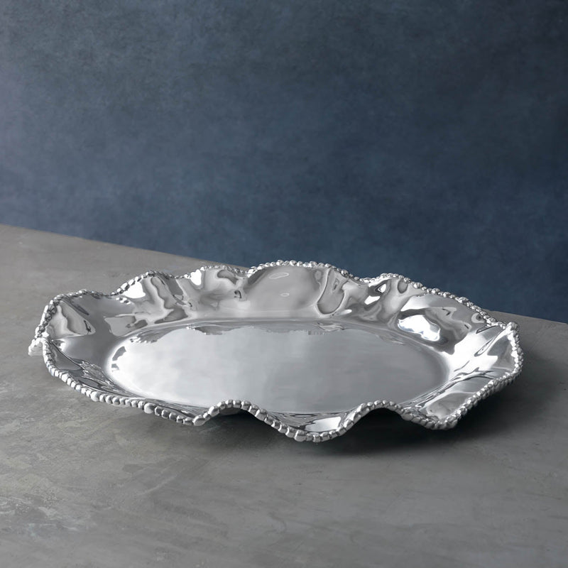 Beatriz Ball - Platters - Organic Pearl Olanes Oval Platter