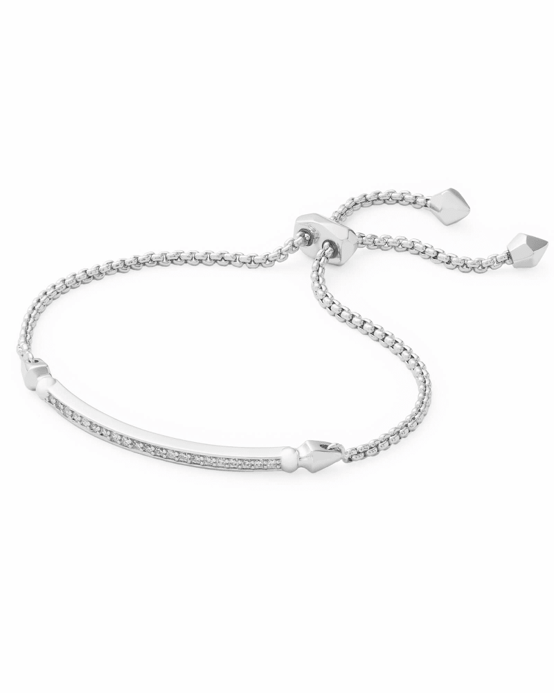Kendra Scott - Ott Adjustable Chain Bracelet - Silver