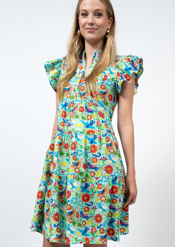 Ivy Jane - Paloma Print Tiered Dress