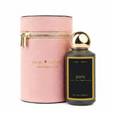 JoeJo + Nebria Paris fragrance spray with pink Luxe vegan leather case