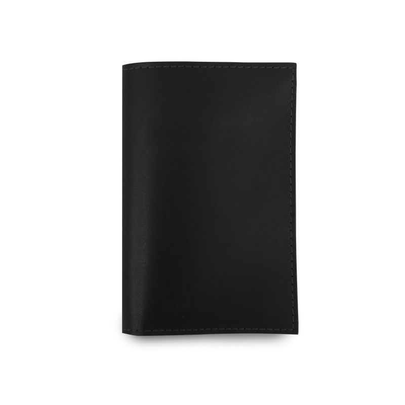 Jon Hart Design - Travel Passport Cover Black Leather