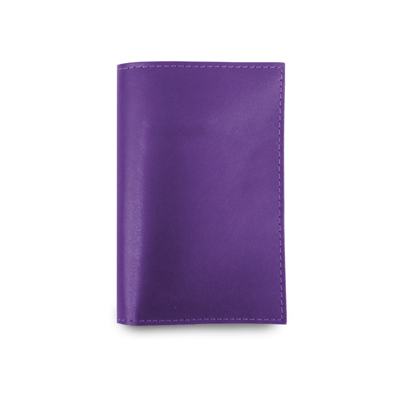 Jon Hart Design - Travel Passport Cover Plum Leather
