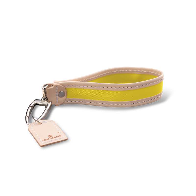 Jon Hart Design - Keychain - Pearl - Lemon Coated Canvas