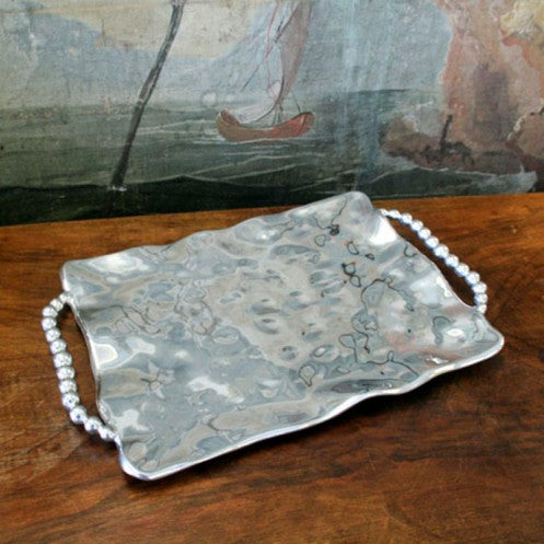 Beatriz Ball - Trays - Pearl Rectangular Tray With Perla