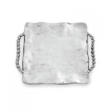Beatriz Ball - Trays - Pearl Square Tray with Perla Handles