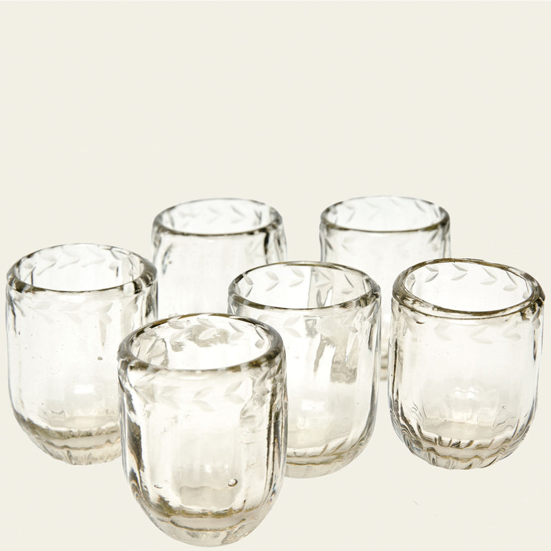 Jan Barboglio - Votives - Pequeñas Acanaladas Set Of 6