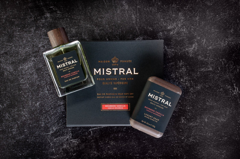 Mistral - Bath/body - Perf/soap Gift Set - Bourbon