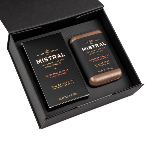 Mistral - Bath/body - Perf/soap Gift Set - Bourbon