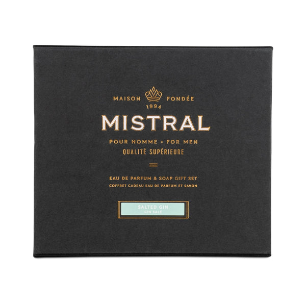 Mistral - Bath/body - Perf/soap Gift Set - Salted Gin