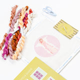 Pink Angel Beginner Needlepoint Kit by Anne Neilson Home