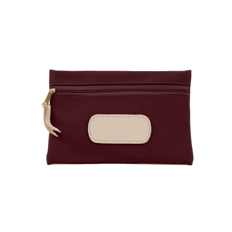 Jon Hart Design - Pouch - Burgundy Coated Canvas