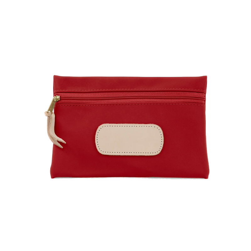 Jon Hart Design - Pouch Red Coated Canvas