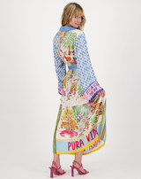 ME369 Vanessa Pura Vida Midi Skirt