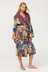 Johnny Was Aditi Reversible Robe - Fabiana Scarf, front