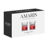 Amaris Cocktail Glass, Set of 2 gift box